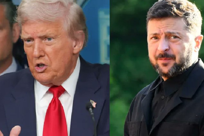 Donald Trump dan Zelensky