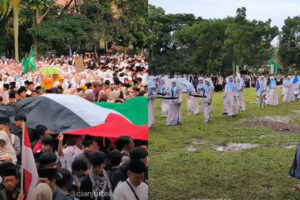 Hari Santri 2025, Ribuan Santri Cianjur Gelar Pawai Akbar Pagi Ini (Posegi.id)