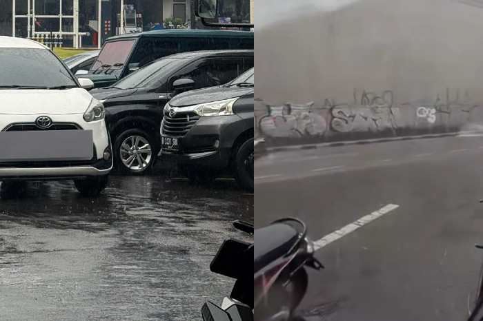 Hujan Petir Landa Bandung Siang Ini, Waspada Genangan Akibat Perbaikan Drainase (Posegi.id)