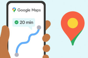 Ilustrasi Estimasi Waktu Google Maps (Posegi.id)