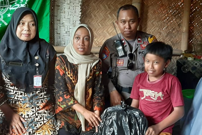 Kunjungan dilakukan pada Rabu siang (15/10/2025) di kediaman keluarga Rafa di wilayah Patrang. (Foto: PPID Kab. Jember)