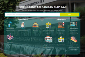 Laman Pencarian Usaha Yang Sudah Tersertifikasi SLHS (kemkes)