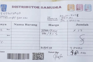Nota Dugaan Penipuan Modus Iklan Produk di Warung