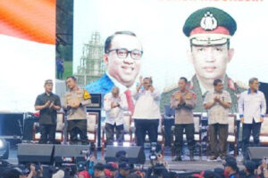 Ribuan Buruh Bekasi Gelar Apel Kebangsaan, Dihadiri Langsung Kapolri (Istimewa)