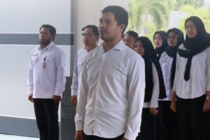 Tingkatkan Disiplin dan Sinergi, Kantor Imigrasi Mamuju Gelar Apel Pagi (Posegi.id)
